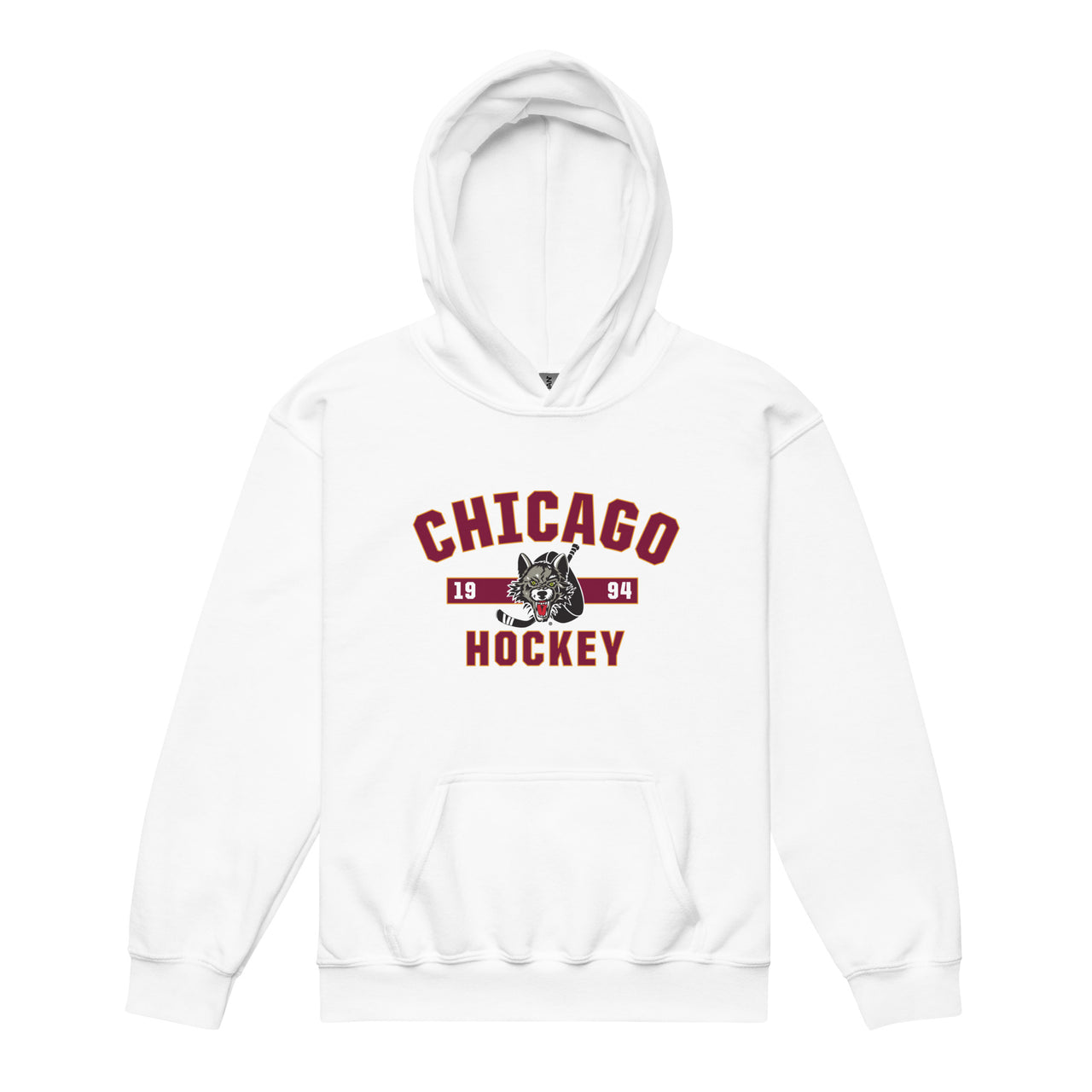 Chicago Wolves Established Youth Hoodie