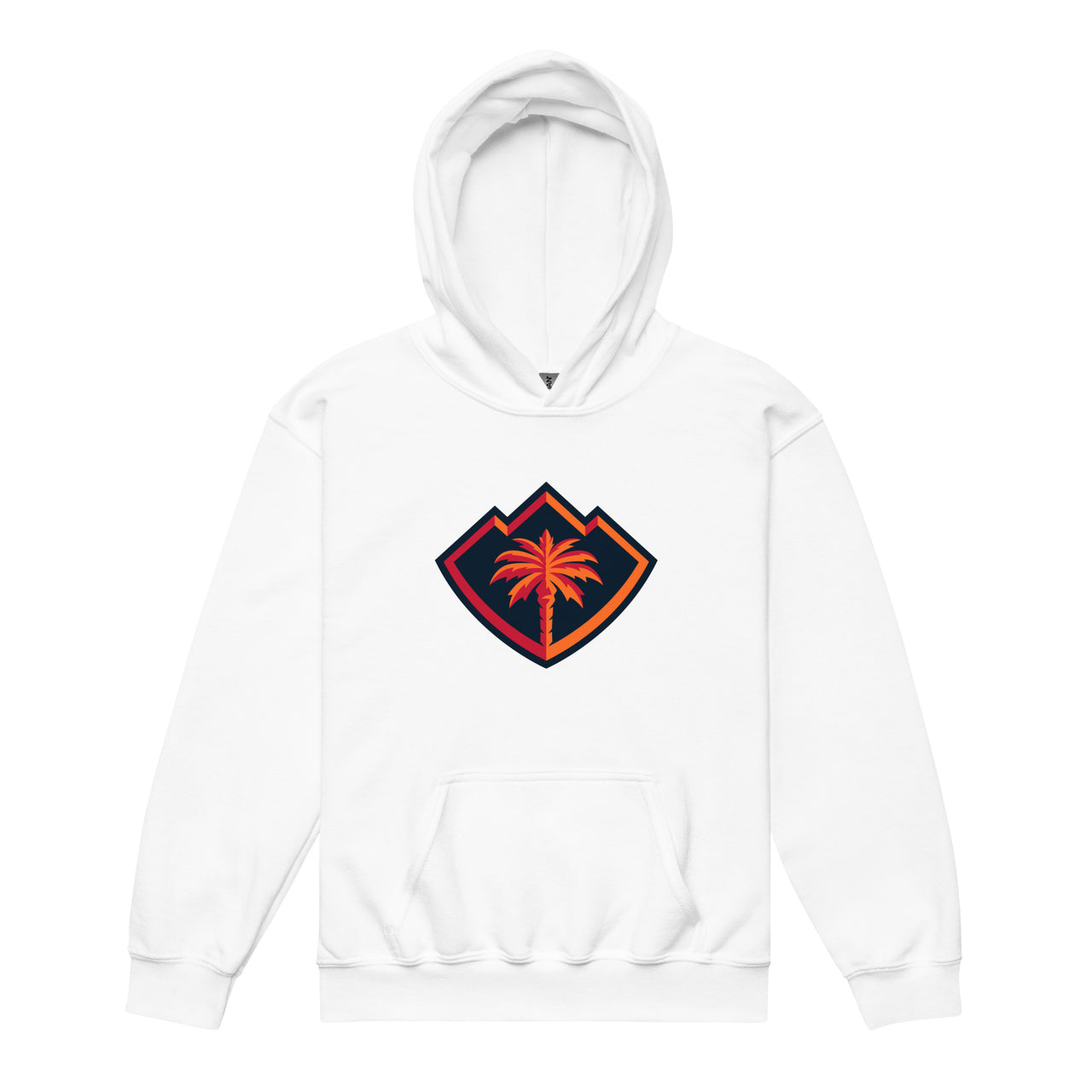 Coachella Valley Firebirds Secondary Logo Youth Pullover Hoodie