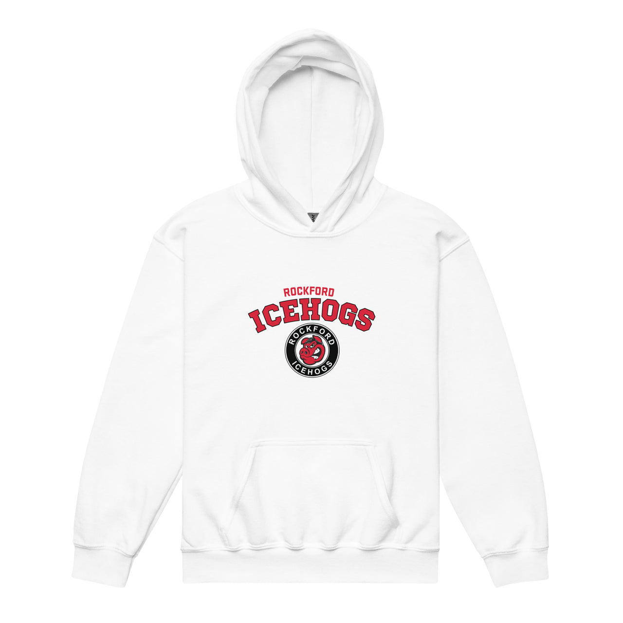 Rockford IceHogs Arch Youth Pullover Hoodie