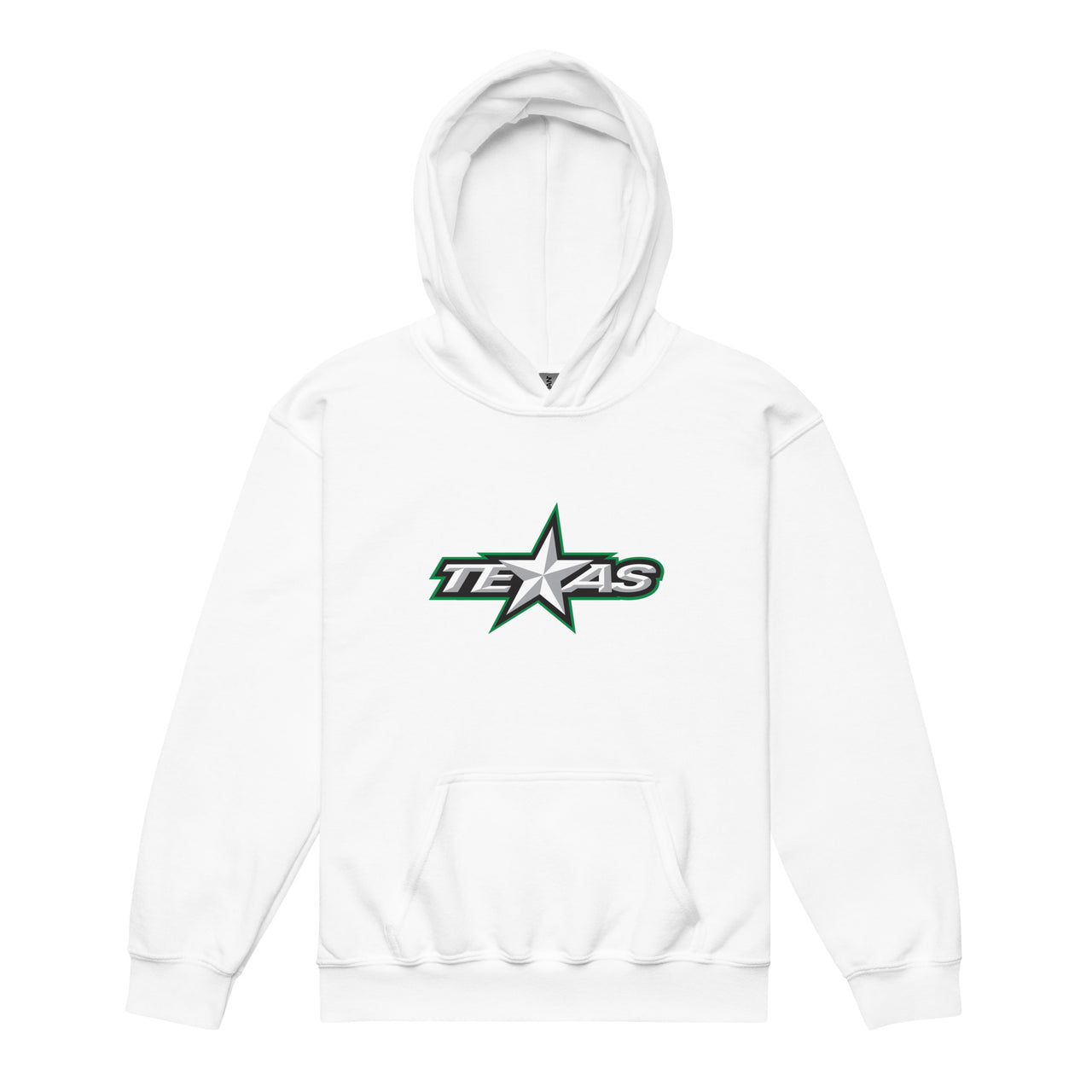 Texas Stars Primary Logo Youth Pullover Hoodie