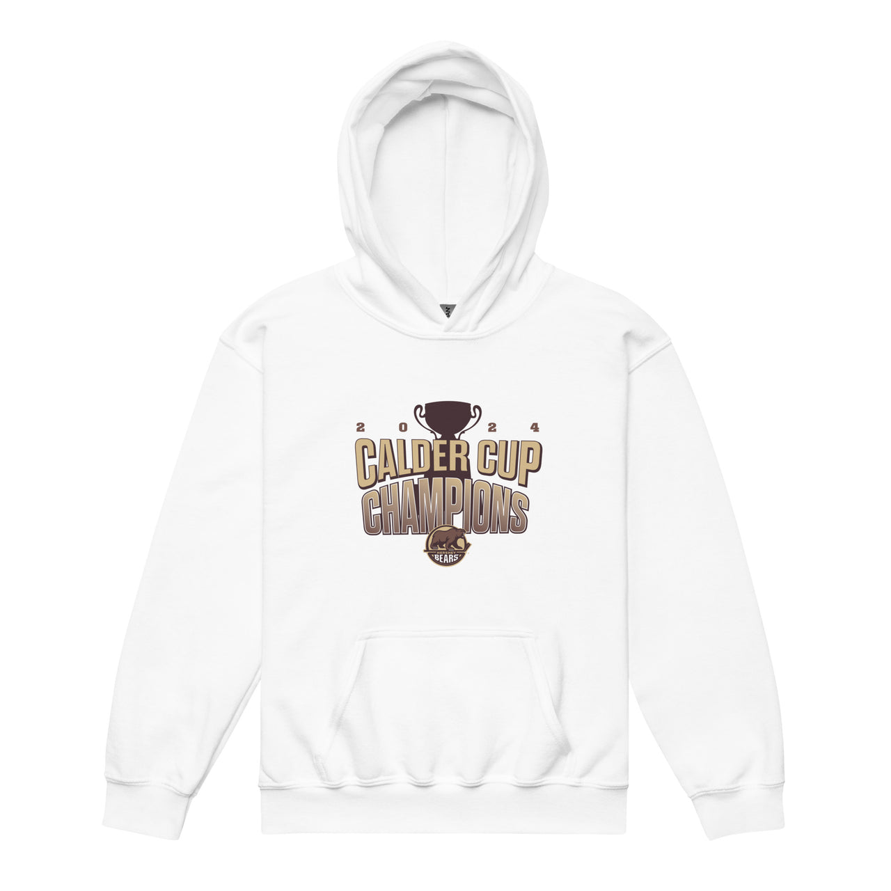 Hershey Bears 2024 Calder Cup Champions Youth Victory Pullover Hoodie