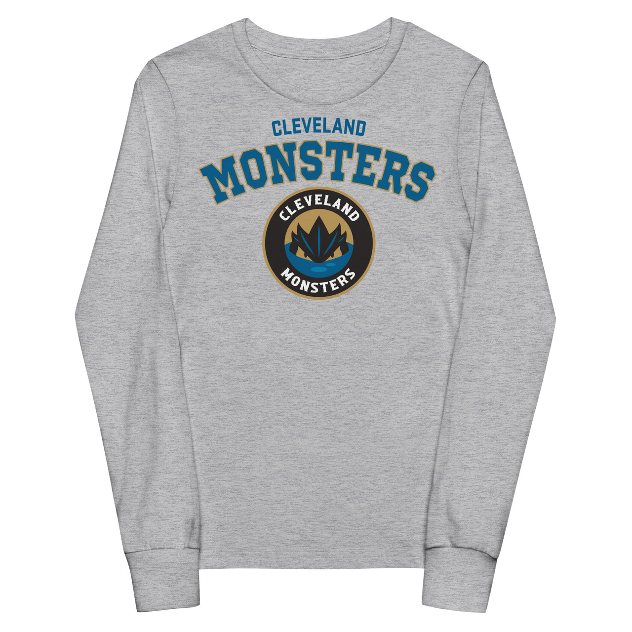 Cleveland Monsters Arch Youth Long Sleeve Shirt