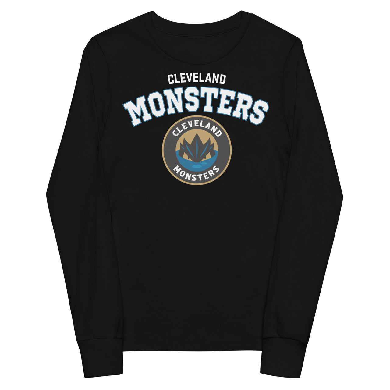 Cleveland Monsters Arch Youth Long Sleeve Shirt