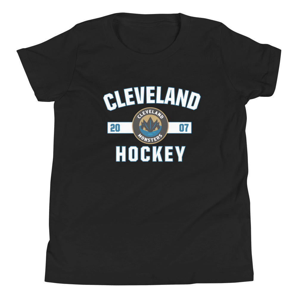 cleveland monsters shirt Cleveland Monsters Established Youth Short Sleeve T-Shirt