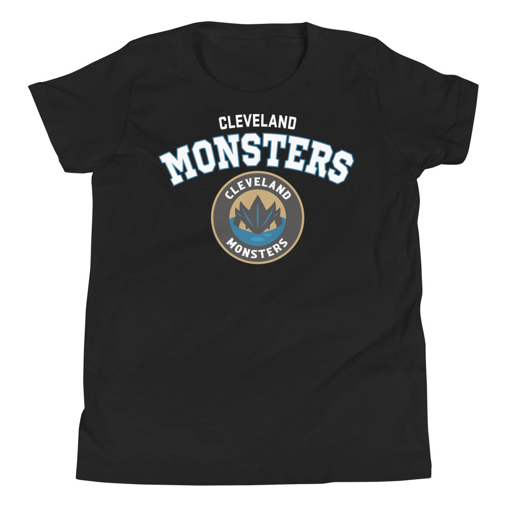 Cleveland Monsters Arch Youth Short Sleeve T-Shirt