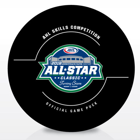 2018 AHL All-Star Skills Competition Game Puck