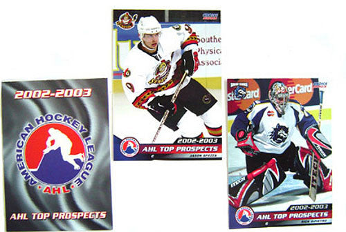 2002-03 AHL Top Prospects Trading Card Set