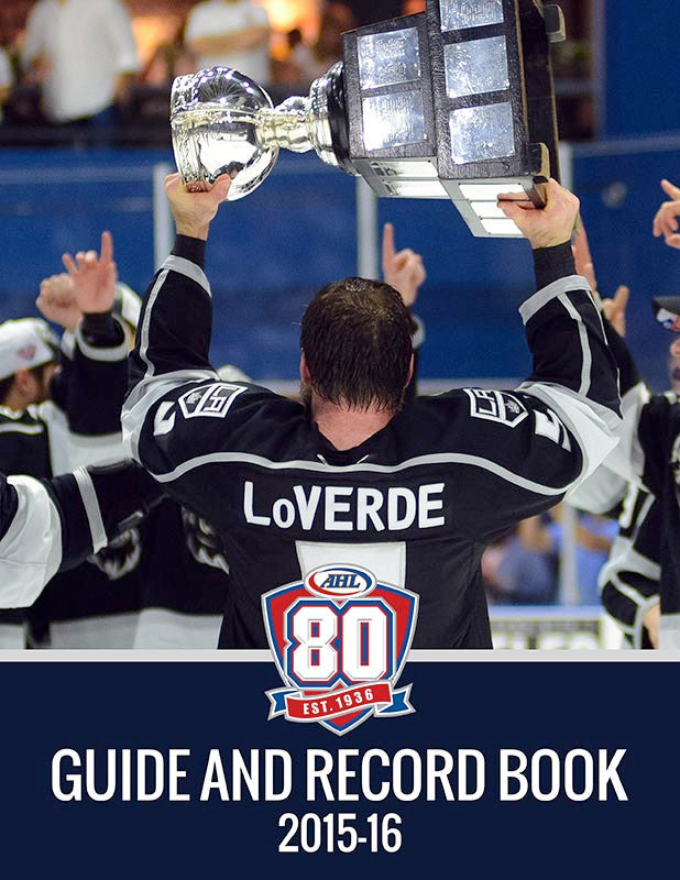 2015-16 AHL Media Guide and Record Book (CD)