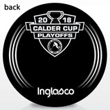 Chicago Wolves vs Rockford IceHogs 2018 Calder Cup Playoffs Dueling Souvenir Puck