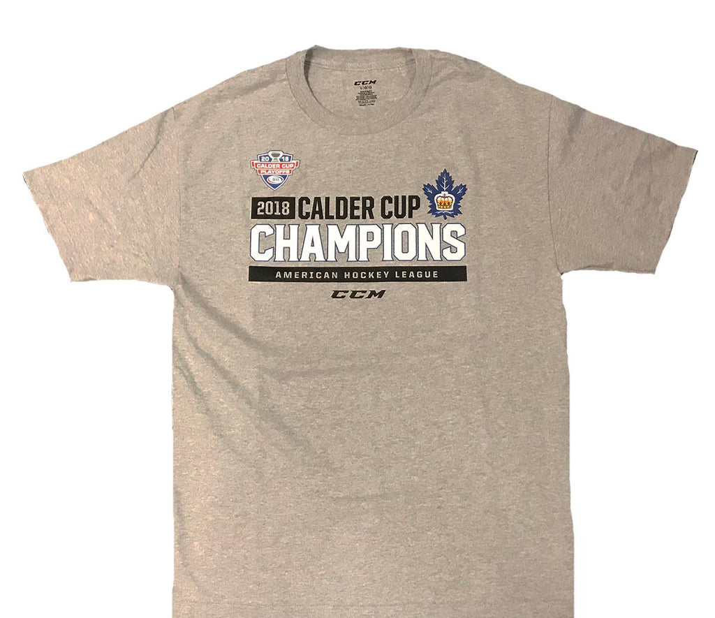 Toronto Marlies CCM 2018 Calder Cup Champions Locker Room T-Shirt