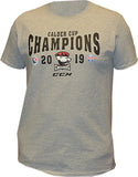Charlotte Checkers CCM 2019 Calder Cup Champions Locker Room T-Shirt