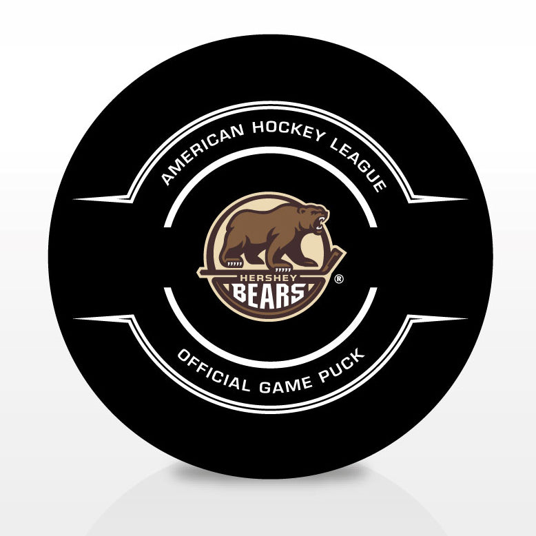 Hershey Bears Official Center Ice Game Puck