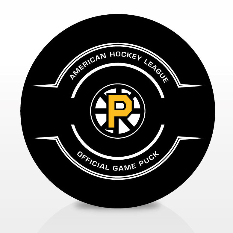 Providence Bruins Official Center Ice Game Puck