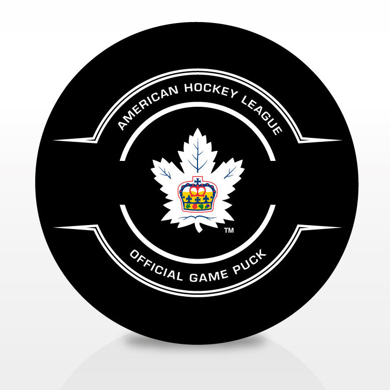 Toronto Marlies Official Center Ice Game Puck