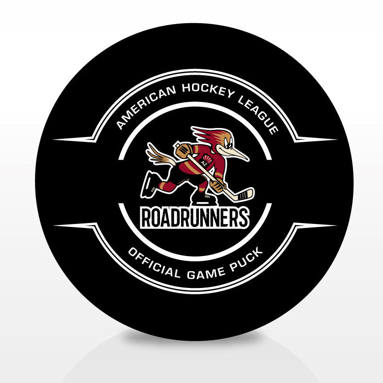 Tucson Roadrunners Official Center Ice Game Puck