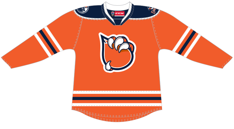 CCM Quicklite Bakersfield Condors Customized Premier Blue Jersey