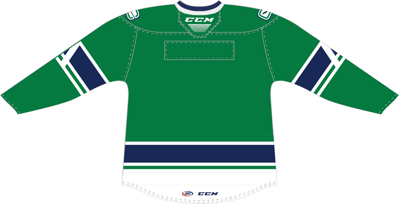 CCM Quicklite Abbotsford Canucks Premier Green Jersey