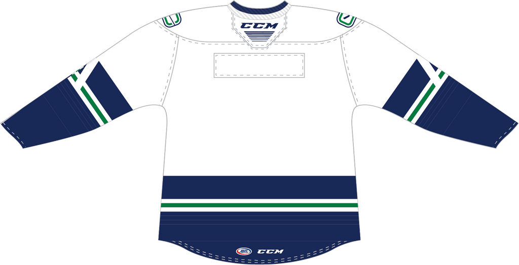 Custom Hockey Jerseys with A Team USA Twill Crest Adult Medium / (Number on Back and Sleeves) / Blue