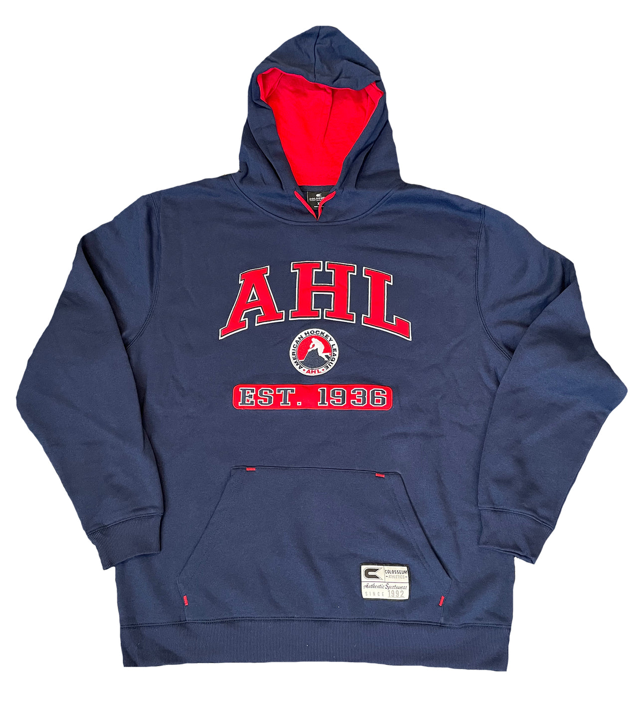 Colosseum AHL Adult Established Pullover Hoodie - Navy