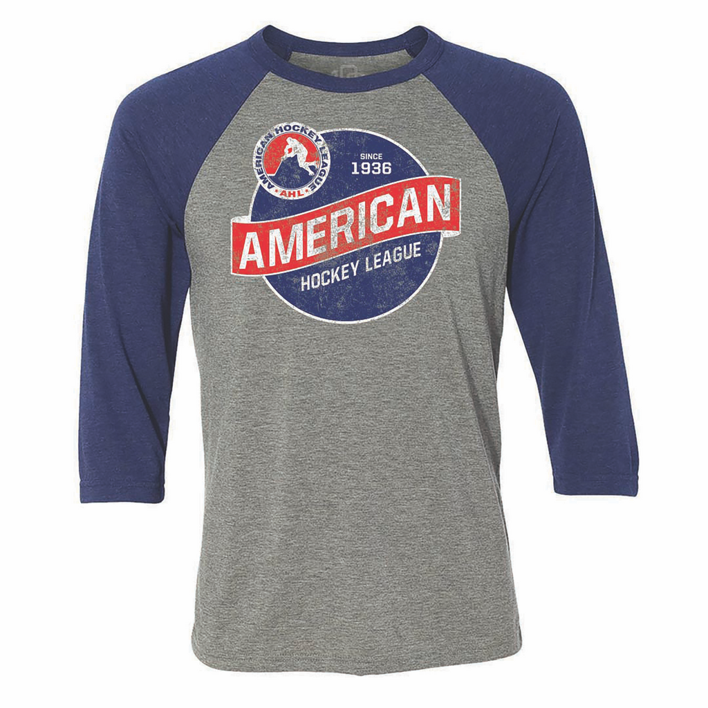 108 Stitches American Hockey League Retro Raglan Shirt