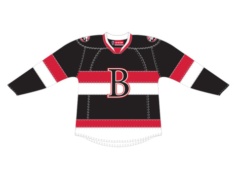 CCM Quicklite Belleville Senators Customized Premier Black Jersey