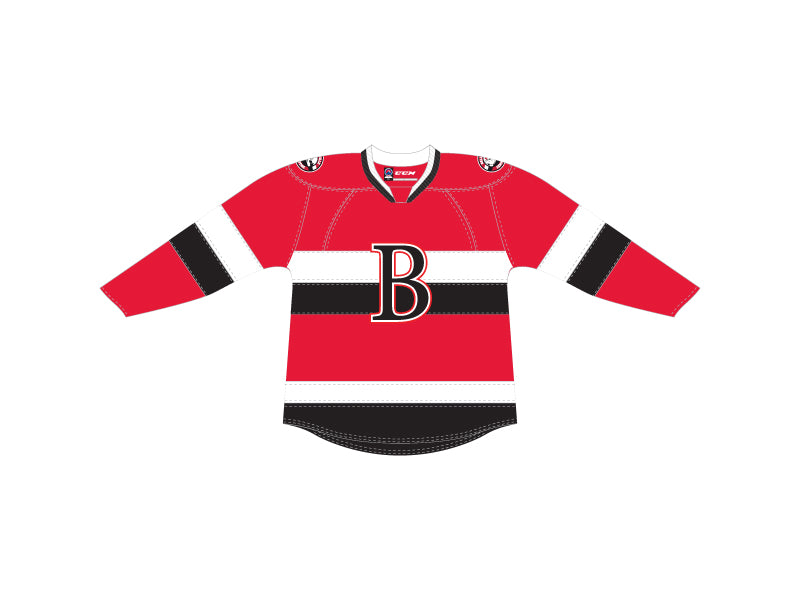 CCM Quicklite Belleville Senators Customized Premier Red Jersey