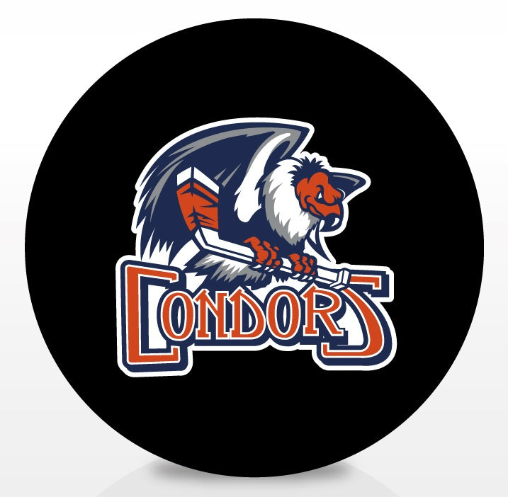 Bakersfield Condors Team Logo Souvenir Puck