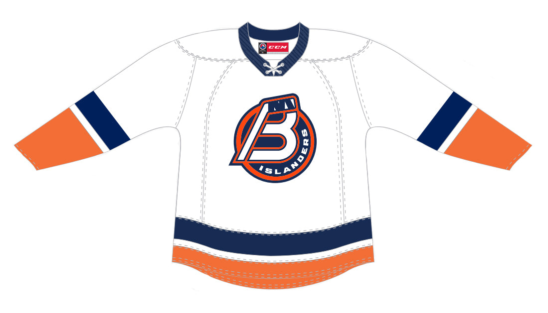 Bridgeport Islanders AHL Youth Hockey Jersey XL & Hat Cap SGA