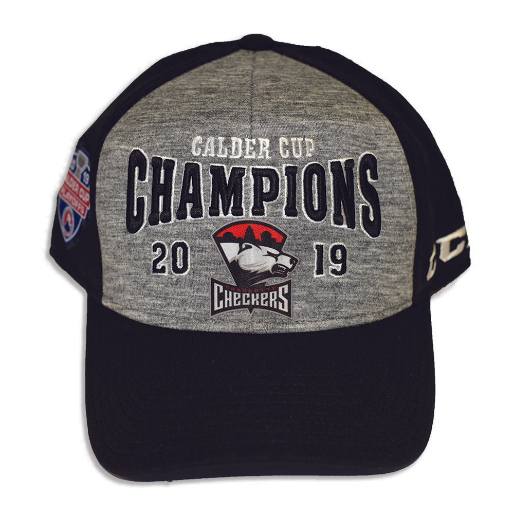 Charlotte Checkers CCM 2019 Calder Cup Champions Locker Room Hat