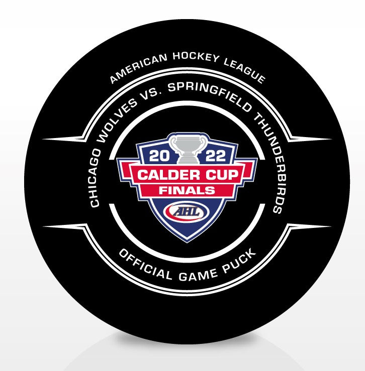 2022 Calder Cup Finals Official Game Puck