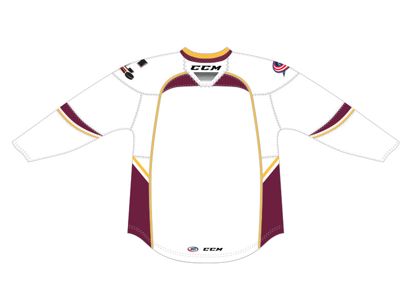 CCM Quicklite Calgary Wranglers White Jersey –