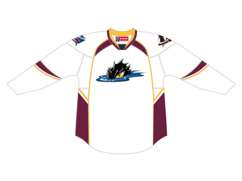 CCM Quicklite Cleveland Monsters Premier White Jersey (Clearance)