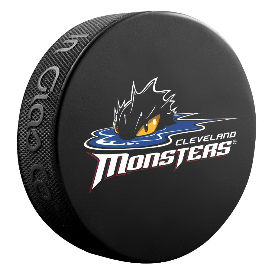 Cleveland Monsters Official Souvenir Puck (Clearance)