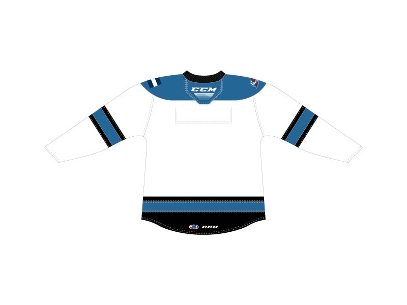 CCM Quicklite Colorado Eagles Customized Premier White Jersey