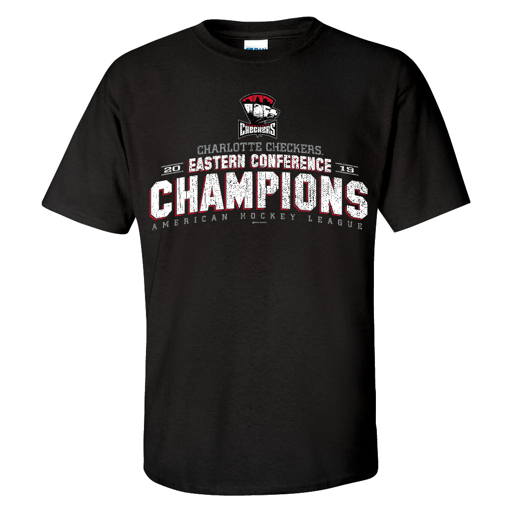 Charlotte Checkers 2019 Eastern Conference Champions T-Shirt