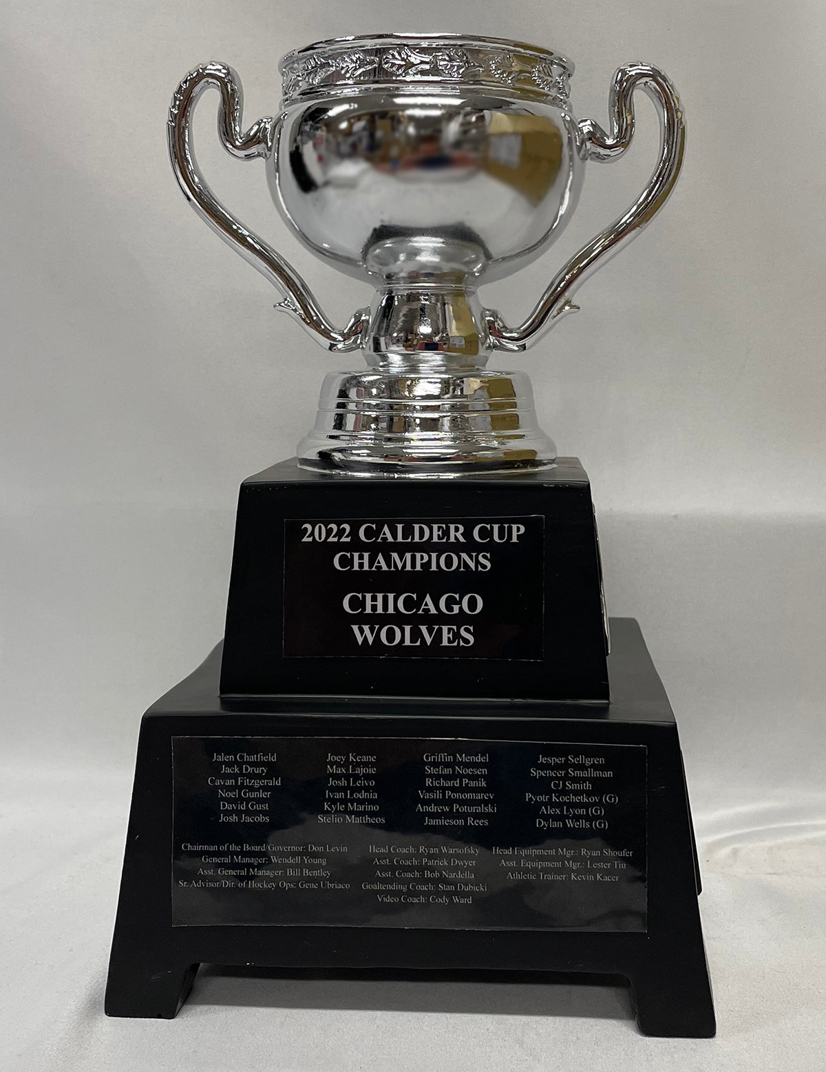 Chicago Wolves 2022 Calder Cup Champions 9" Replica Calder Cup