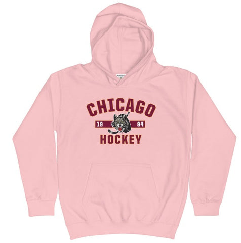 Chicago Wolves Youth Established Pullover Hoodie (sidewalk sale)