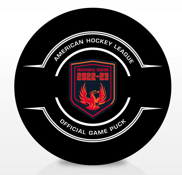 Coachella Valley Firebirds Official Center Ice Game Puck