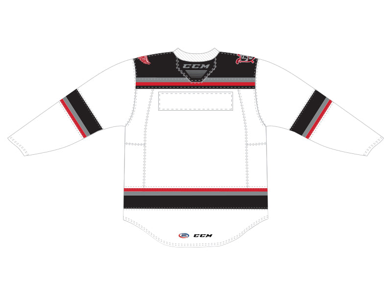 CCM Quicklite Calgary Wranglers White Jersey –