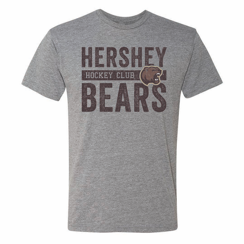 108 Stitches Hershey Bears Hockey Club Adult Short Sleeve T-Shirt