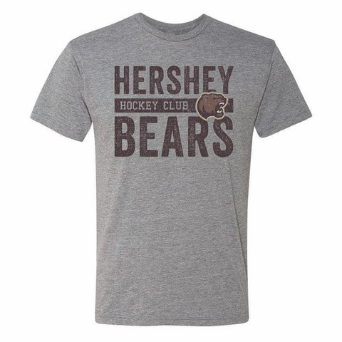108 Stitches Hershey Bears Hockey Club Adult Short Sleeve T-Shirt