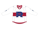 CCM Quicklite Laval Rocket Adult Premier White Jersey