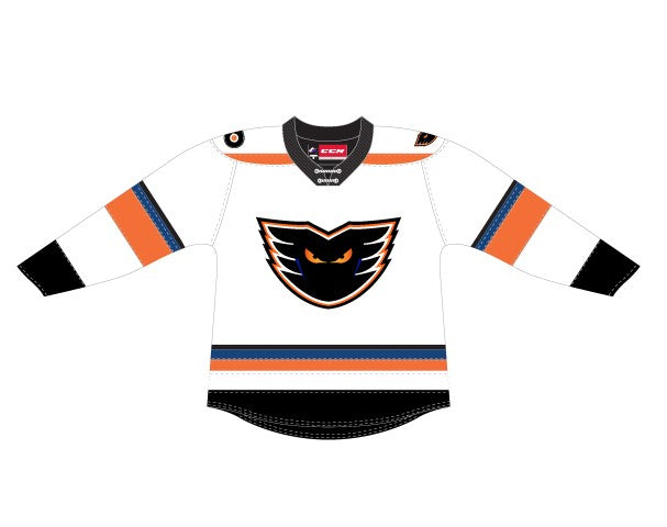 CCM Quicklite Lehigh Valley Phantoms Customized Premier White Jersey