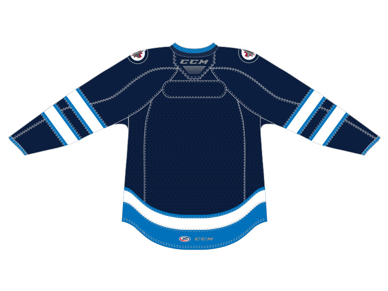CCM Quicklite Manitoba Moose Premier Blue Jersey