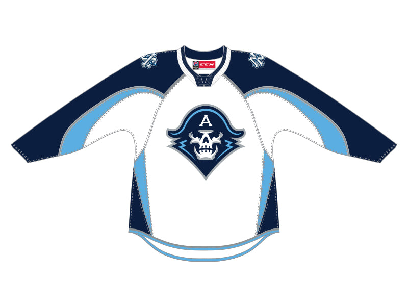Bench Clearers Milwaukee Admirals Hockey Tank - L / Navy Blue / Polyester