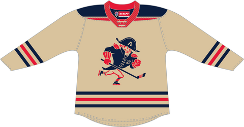 Randy Valischek 7 Milwaukee Admirals White Hockey Jersey — BORIZ