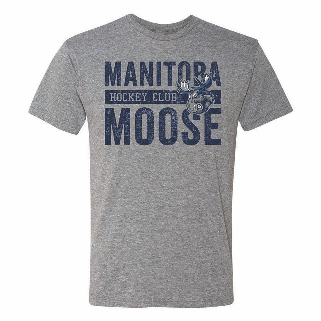 108 Stitches Manitoba Moose Hockey Club Adult Short Sleeve T-Shirt