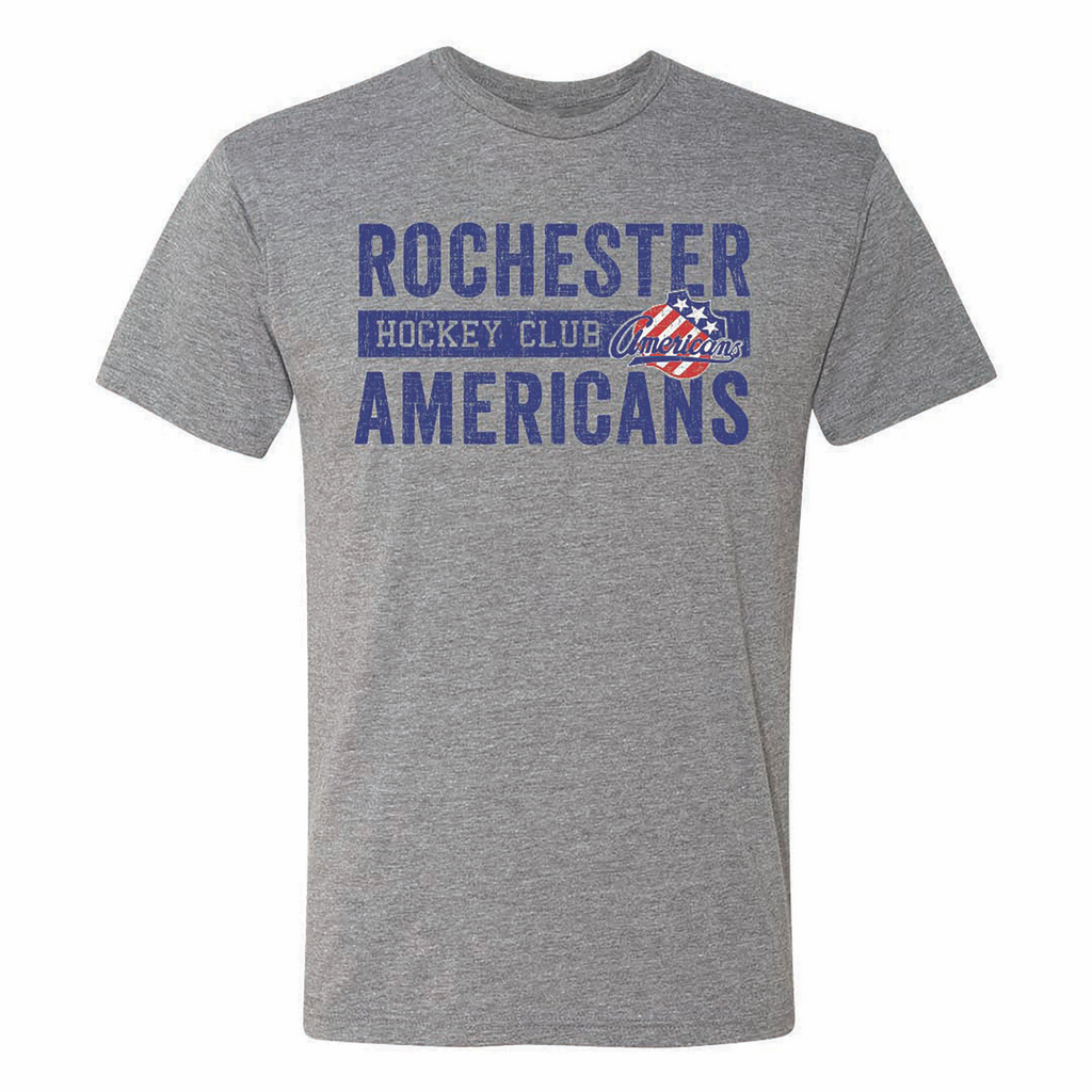 108 Stitches Rochester Americans Hockey Club Adult Short Sleeve T-Shirt
