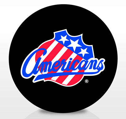 Rochester Americans Team Logo Souvenir Puck