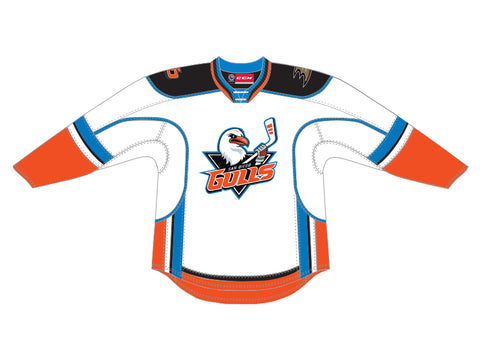 San Diego Gulls Mens AIS Retro Look Mesh Black Hockey Jersey Size Medium